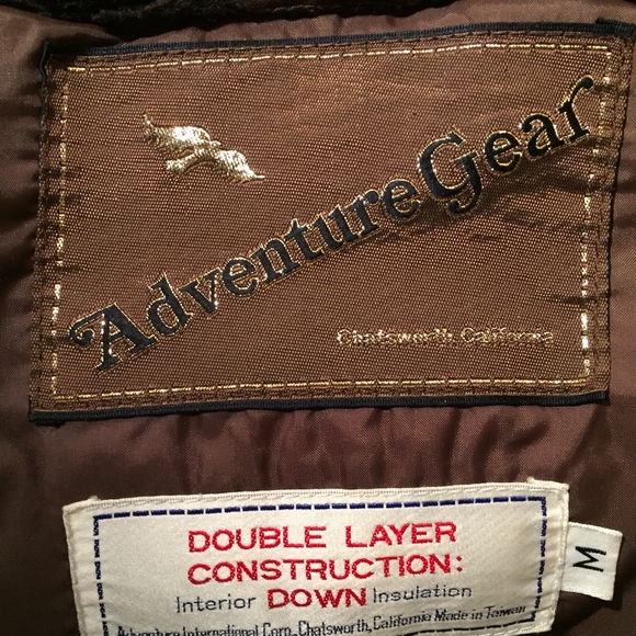 Vintage winter bomber jacket by Adventure Gear - Picture 4 of 5